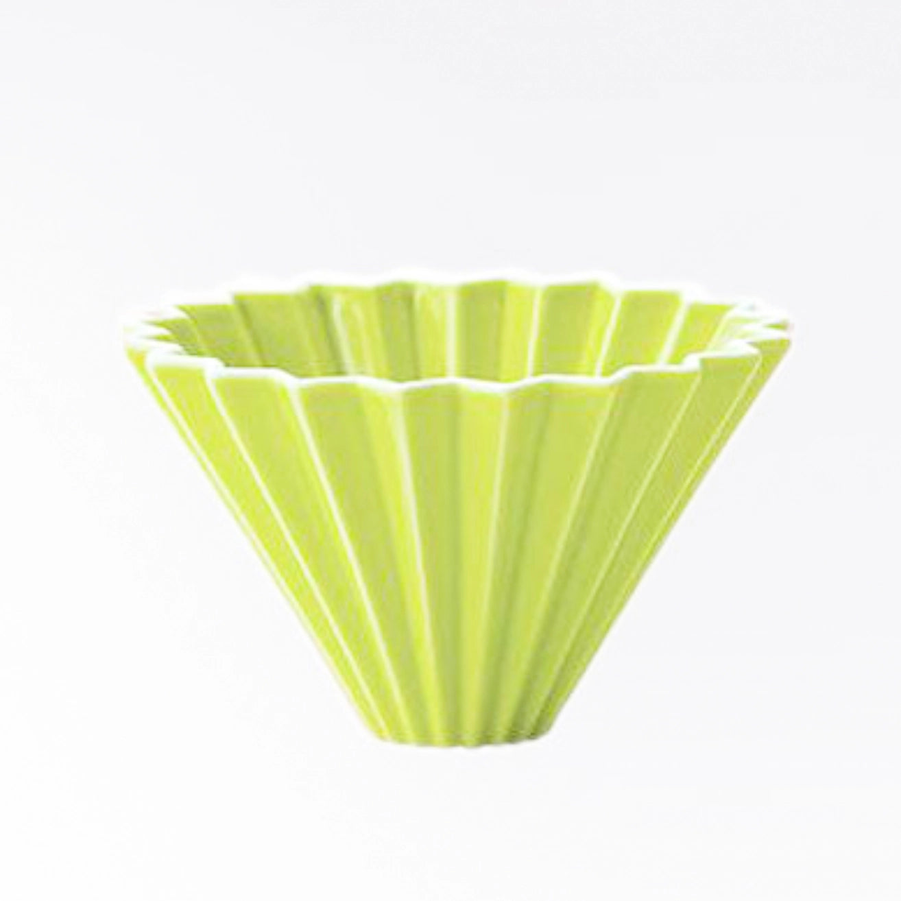 Origami Pour Over Coffee Dripper in Spring Green