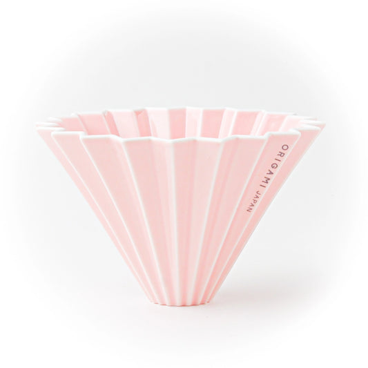 Origami Pour Over Coffee Dripper in Pink