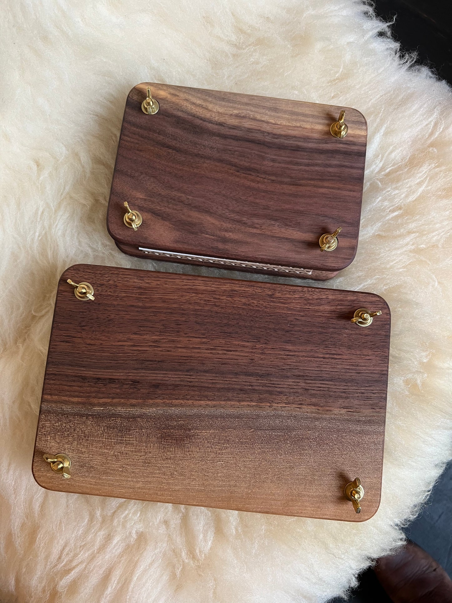 Flower Press - 6x9 - Handmade in Myrtle, Maple, and Claro Walnut Wood