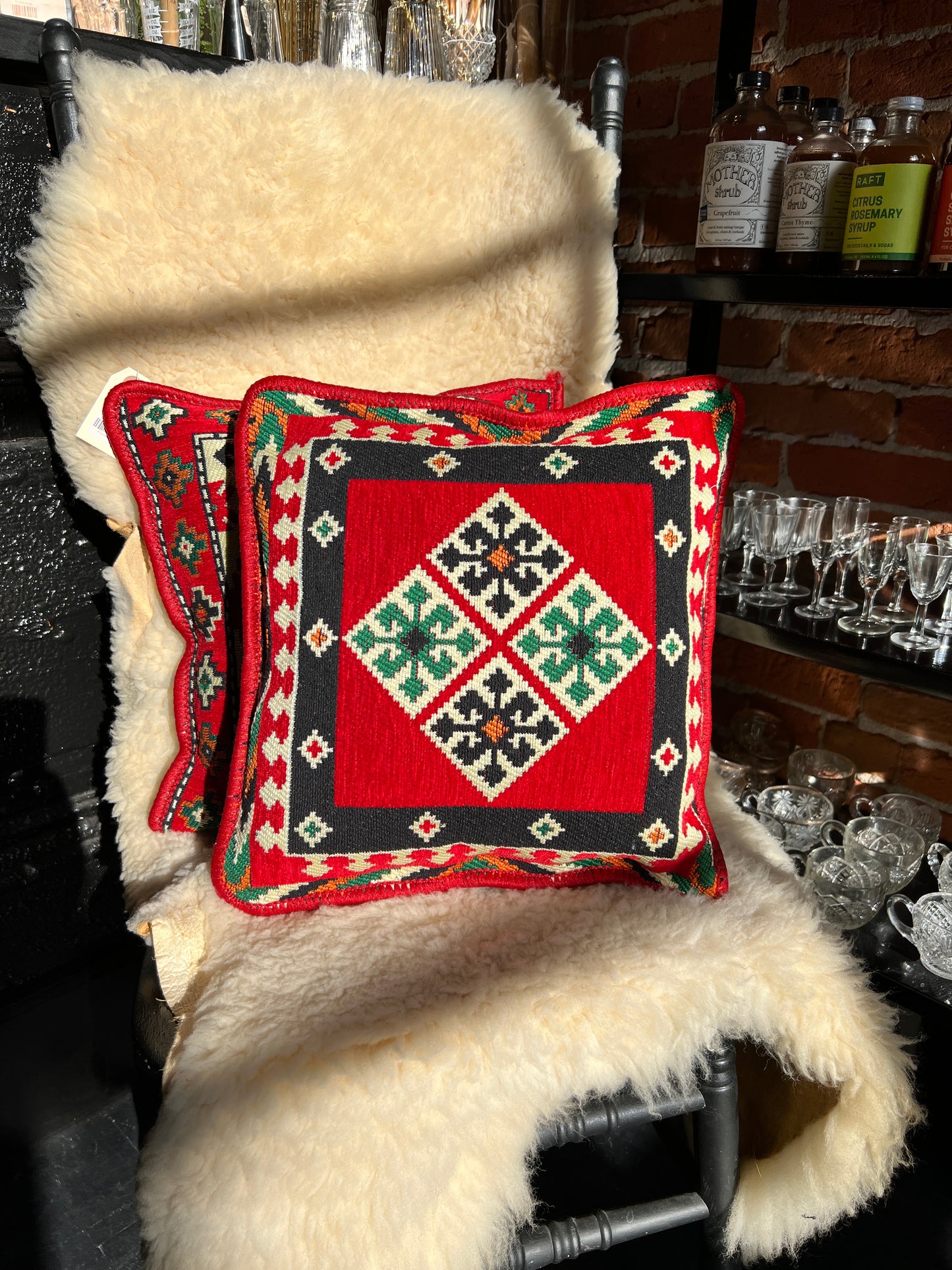 Turkish Woven Pillow