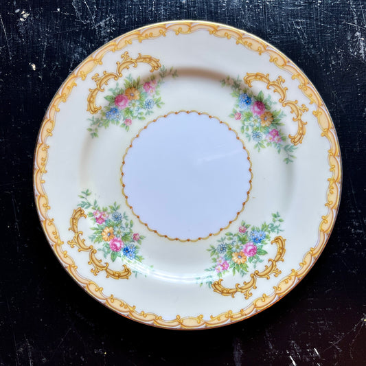 Charon by Noritake Salad Plate - Vintage Bone China 1930s - Porcelain Dinnerware
