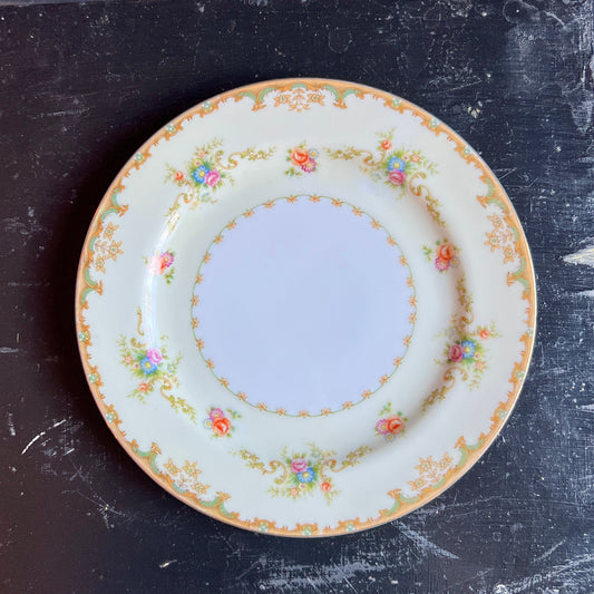 Regent by Empress Dinner Plate - Vintage Bone China 1940s - Porcelain Dinnerware