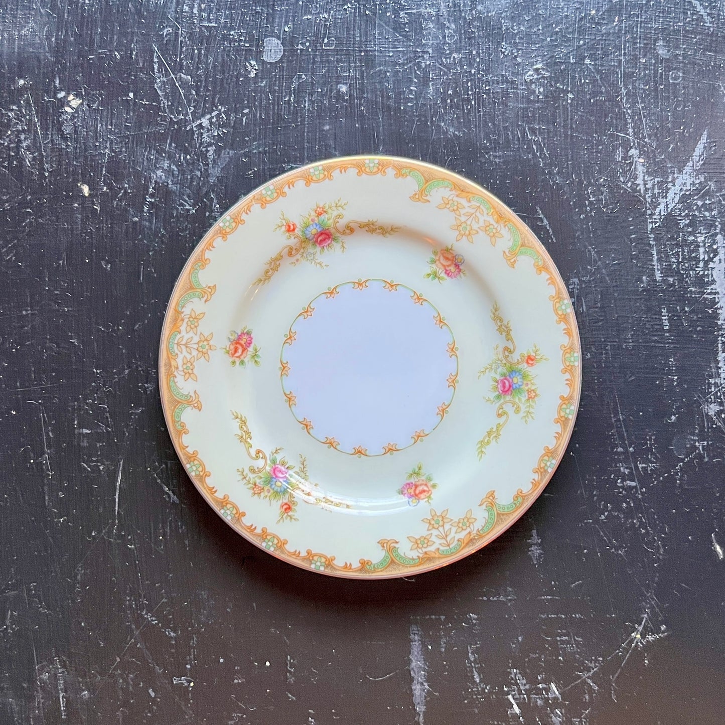 Regent by Empress Bread and Butter Plate - Vintage Bone China 1940s - Porcelain Dinnerware