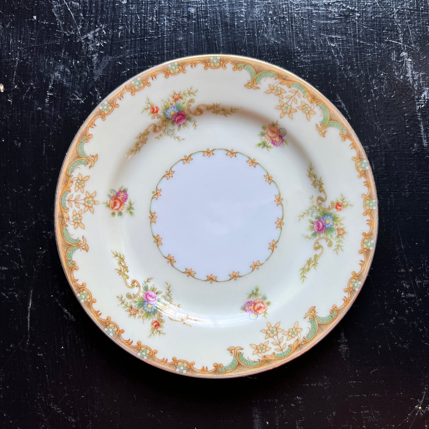 Regent by Empress Bread and Butter Plate - Vintage Bone China 1940s - Porcelain Dinnerware