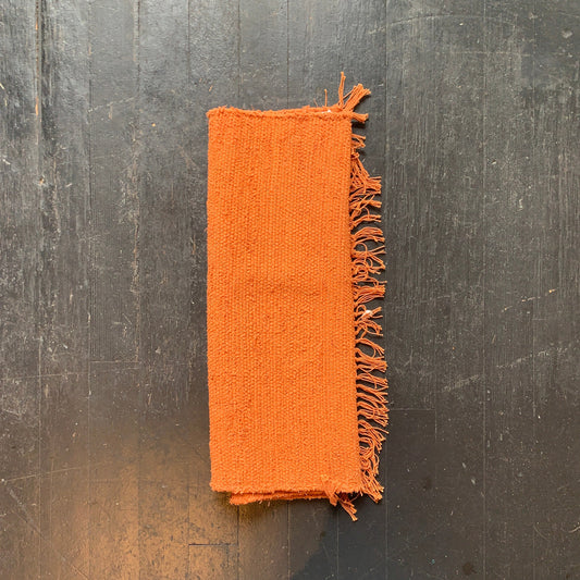 Handwoven Rui-Rug - Rust