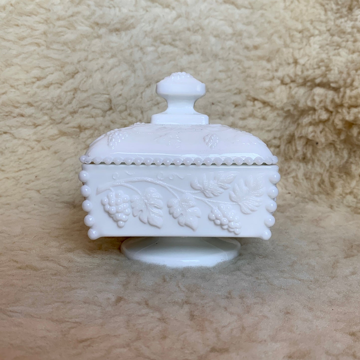 Westmoreland Milk Glass Candy Dish