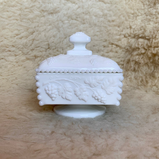 Westmoreland Milk Glass Candy Dish