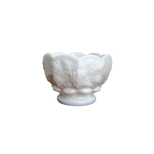 Vintage Westmoreland Paneled Grape Milk Glass - Oyster or Fruit Cup