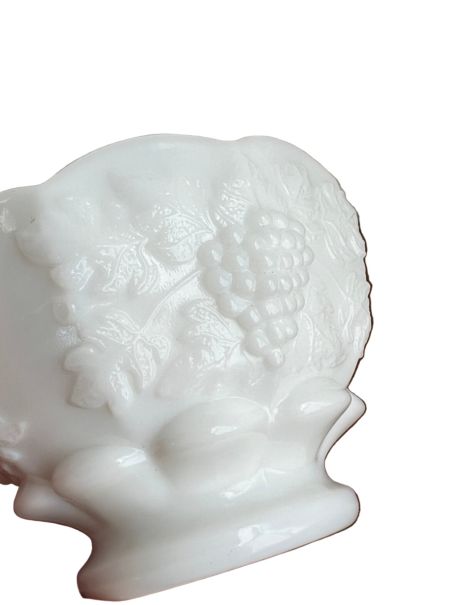 Vintage Westmoreland Paneled Grape Milk Glass - Oyster or Fruit Cup