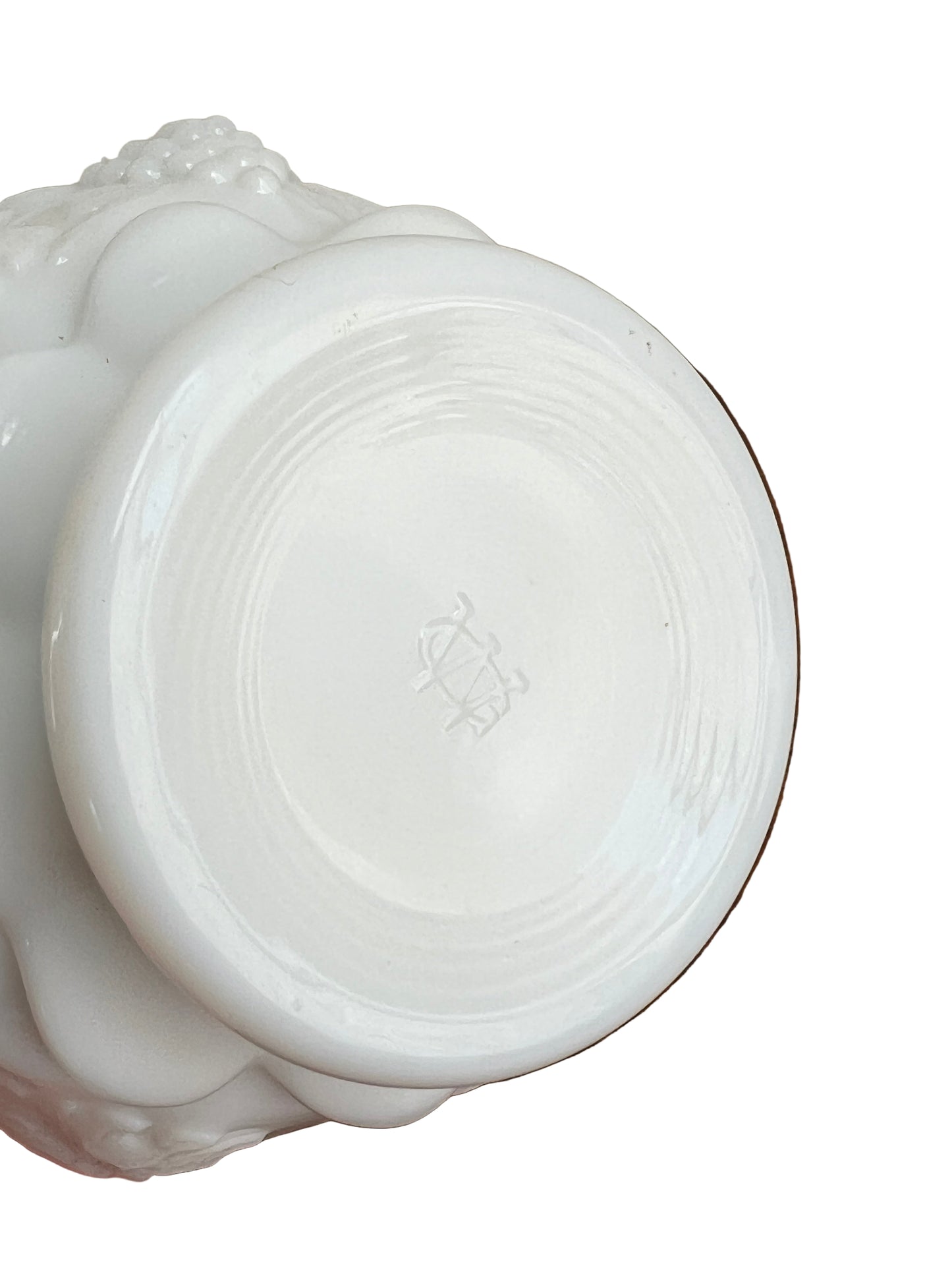 Vintage Westmoreland Paneled Grape Milk Glass - Oyster or Fruit Cup