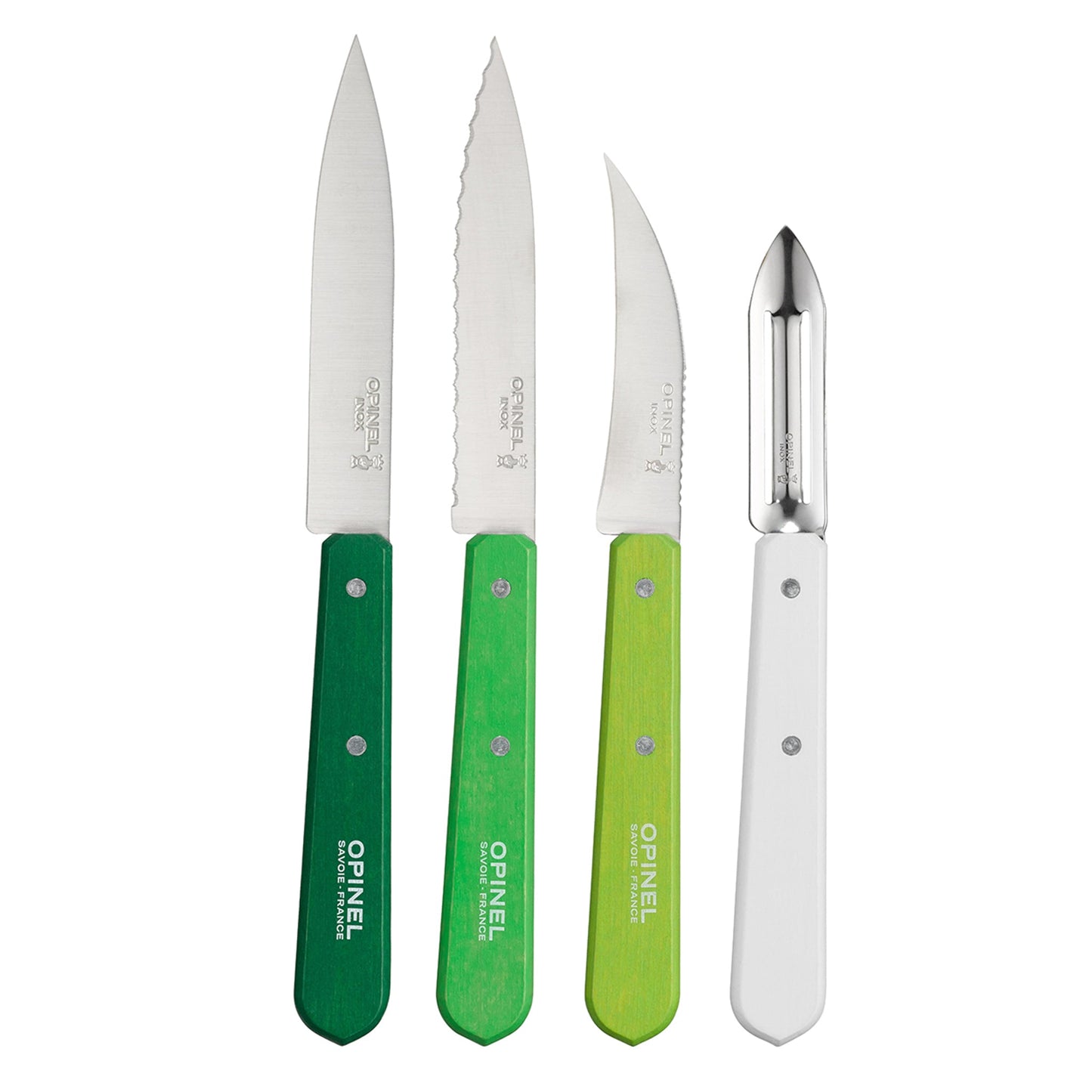 The Essential Small Kitchen Knives Set - Primavera - Opinel