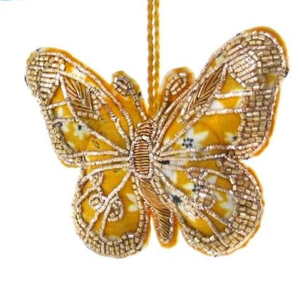 Beaded Butterfly Ornament