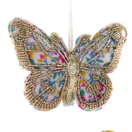 Beaded Butterfly Ornament