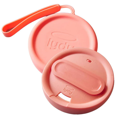 Reusable Silicone Lid - Rose - Lydy
