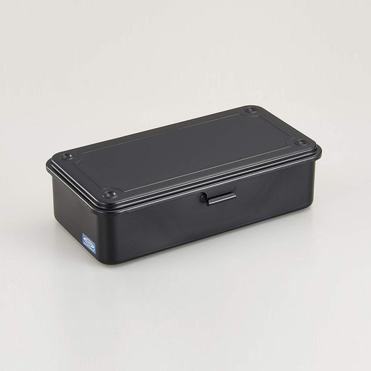 Toyo - Steel Stackable Storage Box T-190 -Black