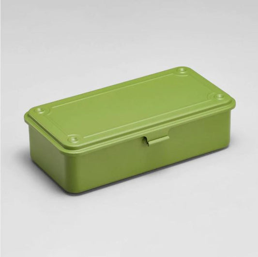 Toyo - Steel Stackable Storage Box T-190 - Japanese Tea Green