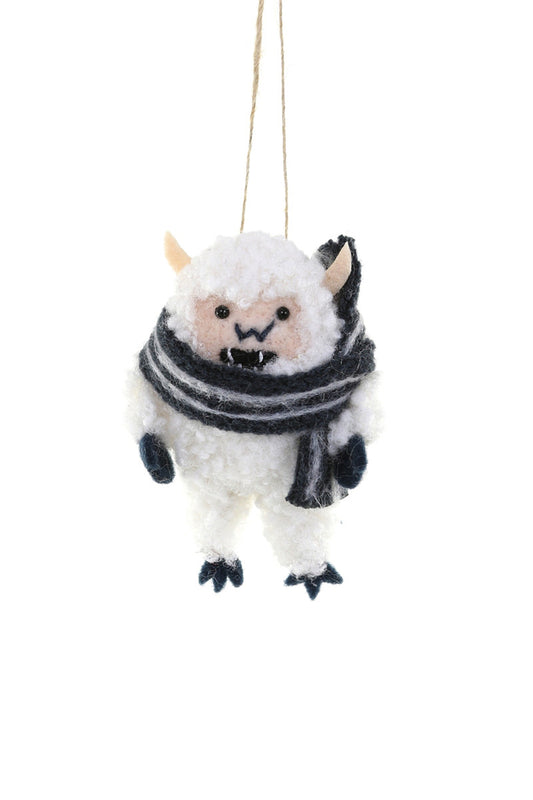 Snowbound Yeti - Monster Ornament