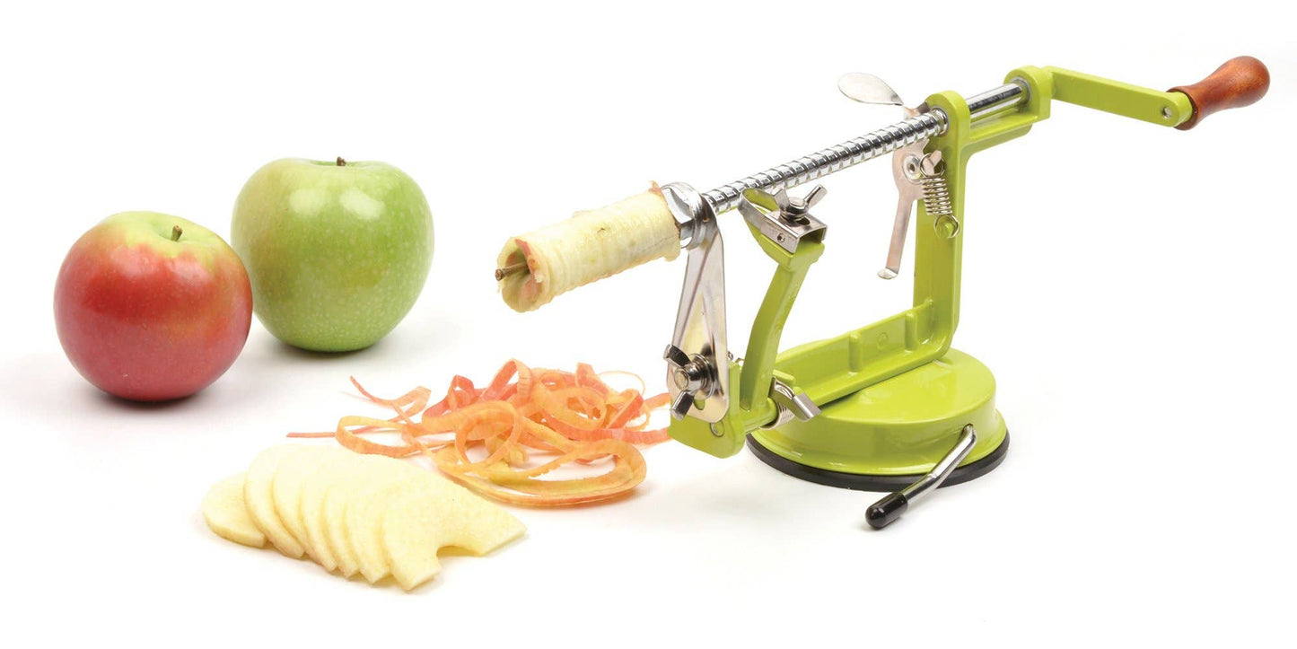 Apple Slicer, Corer, Peeler - Manual Vintage Style Apple Peeler