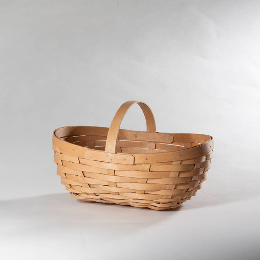 Small Woodbury Basket - Latte
