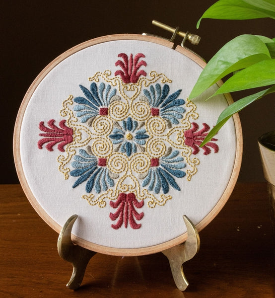 Embroidery Kit - Athenian Palmette