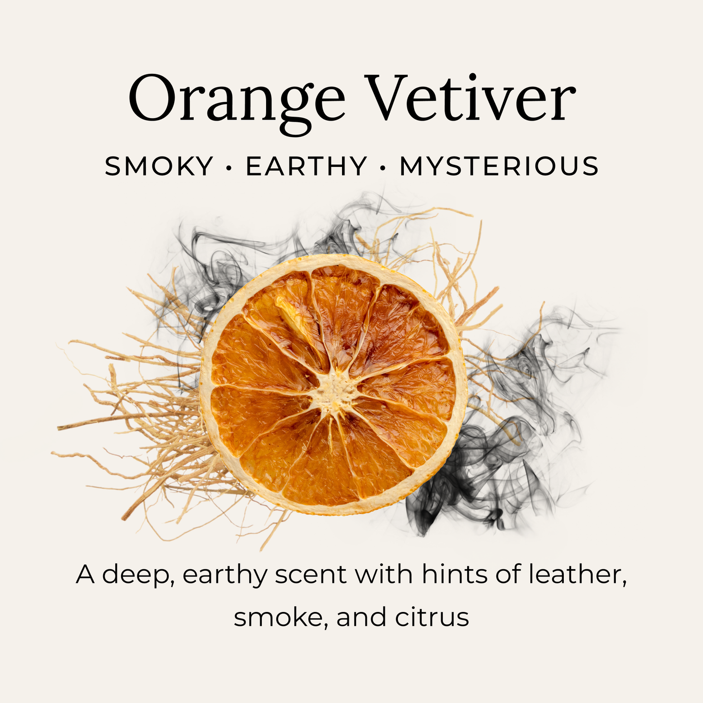 Deodorant Cream - Orange Vetiver  - Summer Seasonal