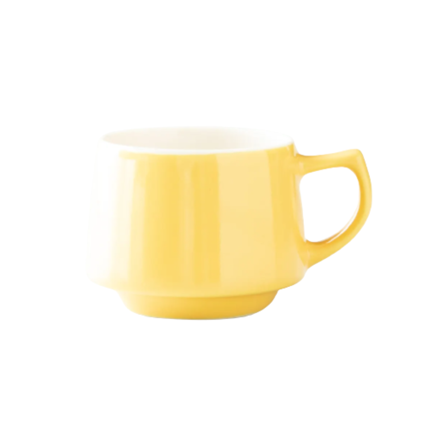 Yellow Aroma Stacking Mug - Japanese Ceramic - Origami