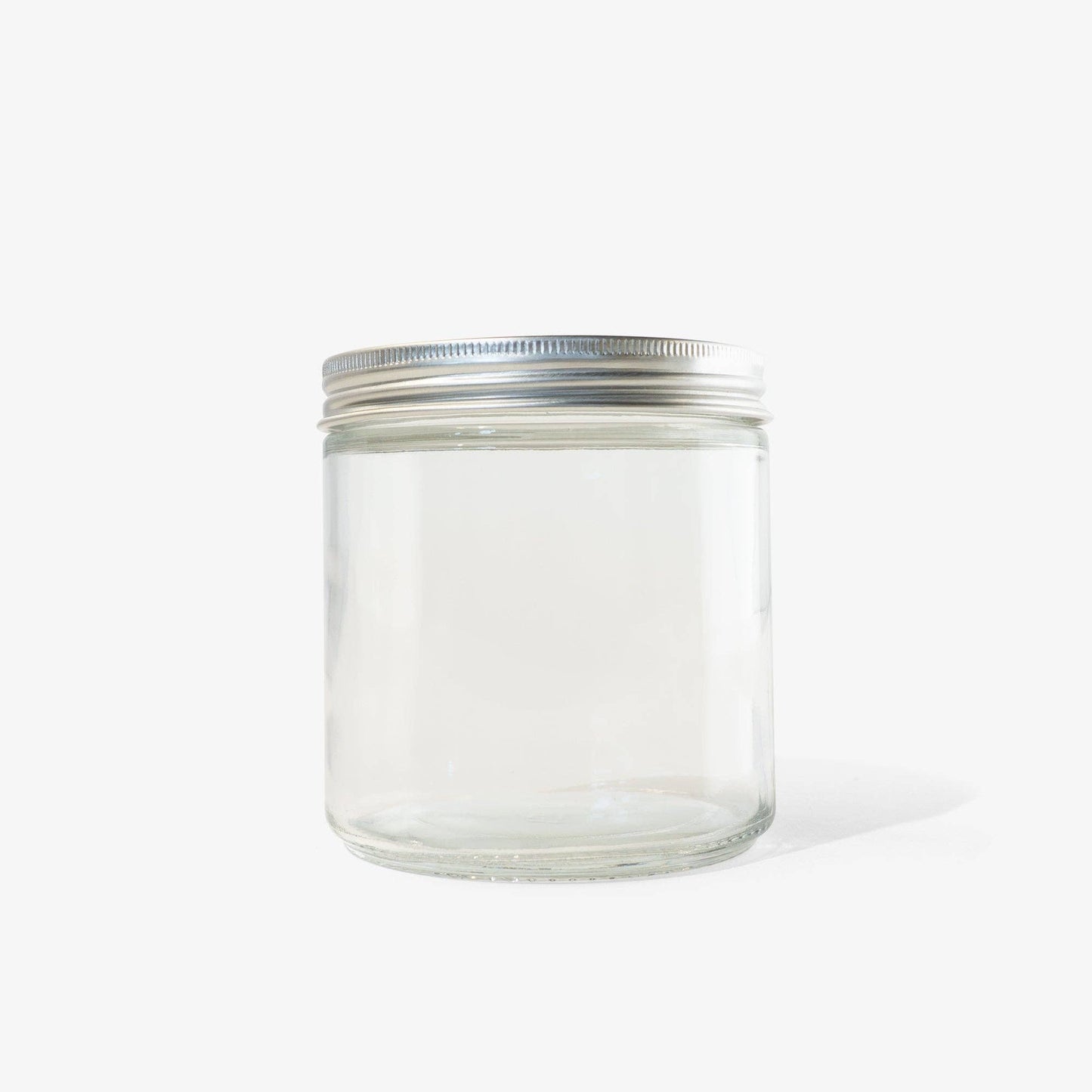 16 oz Glass Jar with Aluminum Lid
