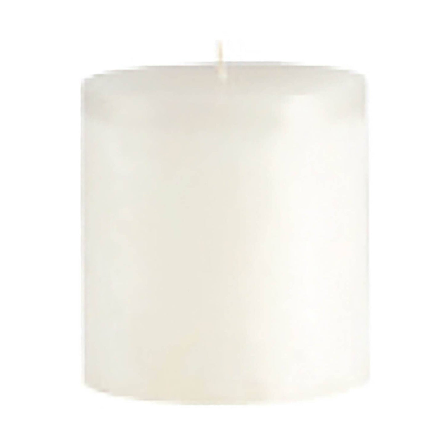 4" X 4" Pillar Candle - White
