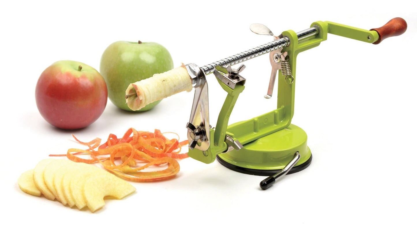 Apple Slicer, Corer, Peeler - Manual Vintage Style Apple Peeler