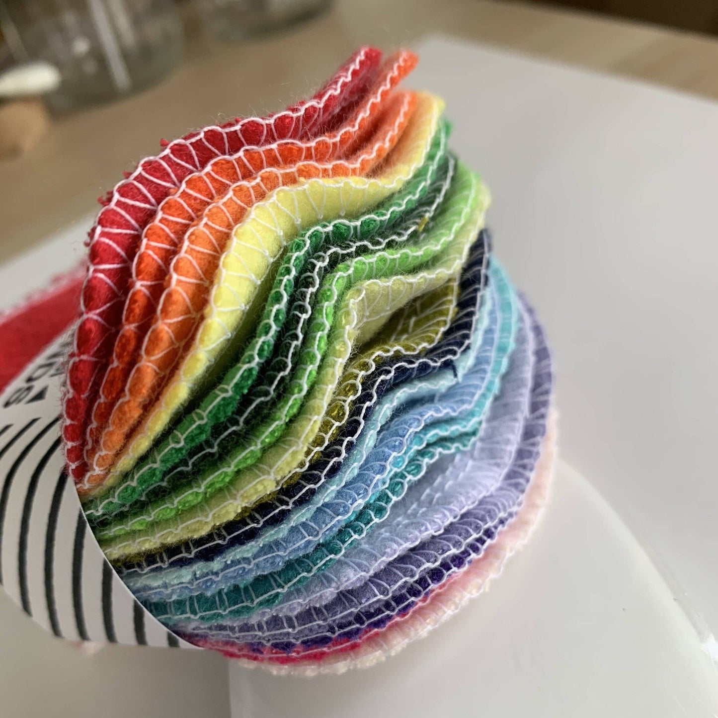 Reusable Facial Rounds  - Earthy Rainbow - 10 Pack