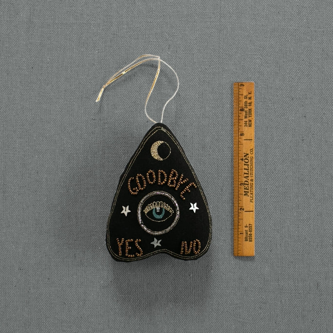 Ouija Board Planchette - Lavender & Cotton Ornament - Skippy Cotton