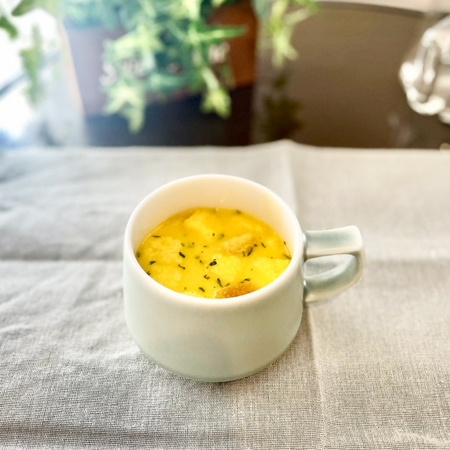 Yellow Aroma Stacking Mug - Japanese Ceramic - Origami