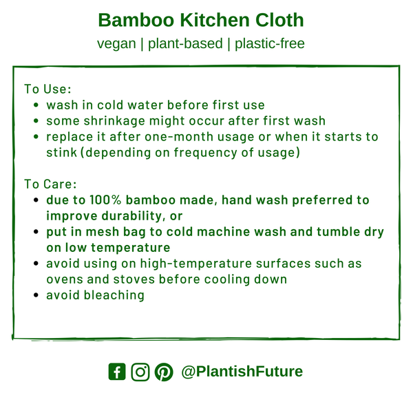 Bamboo Kitchen Cloth