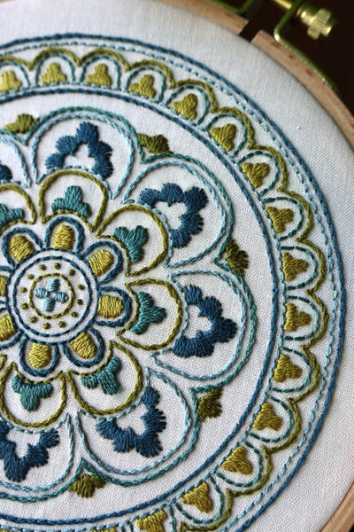 Avlea Embroidery kit Myra Medallion