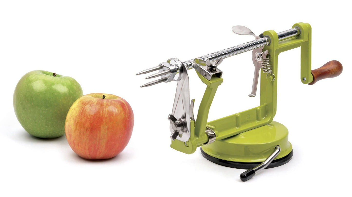 Apple Slicer, Corer, Peeler - Manual Vintage Style Apple Peeler