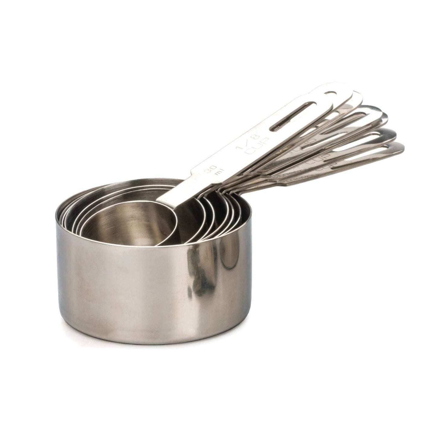 Stainless Steel Measuring Cups Set Of 7