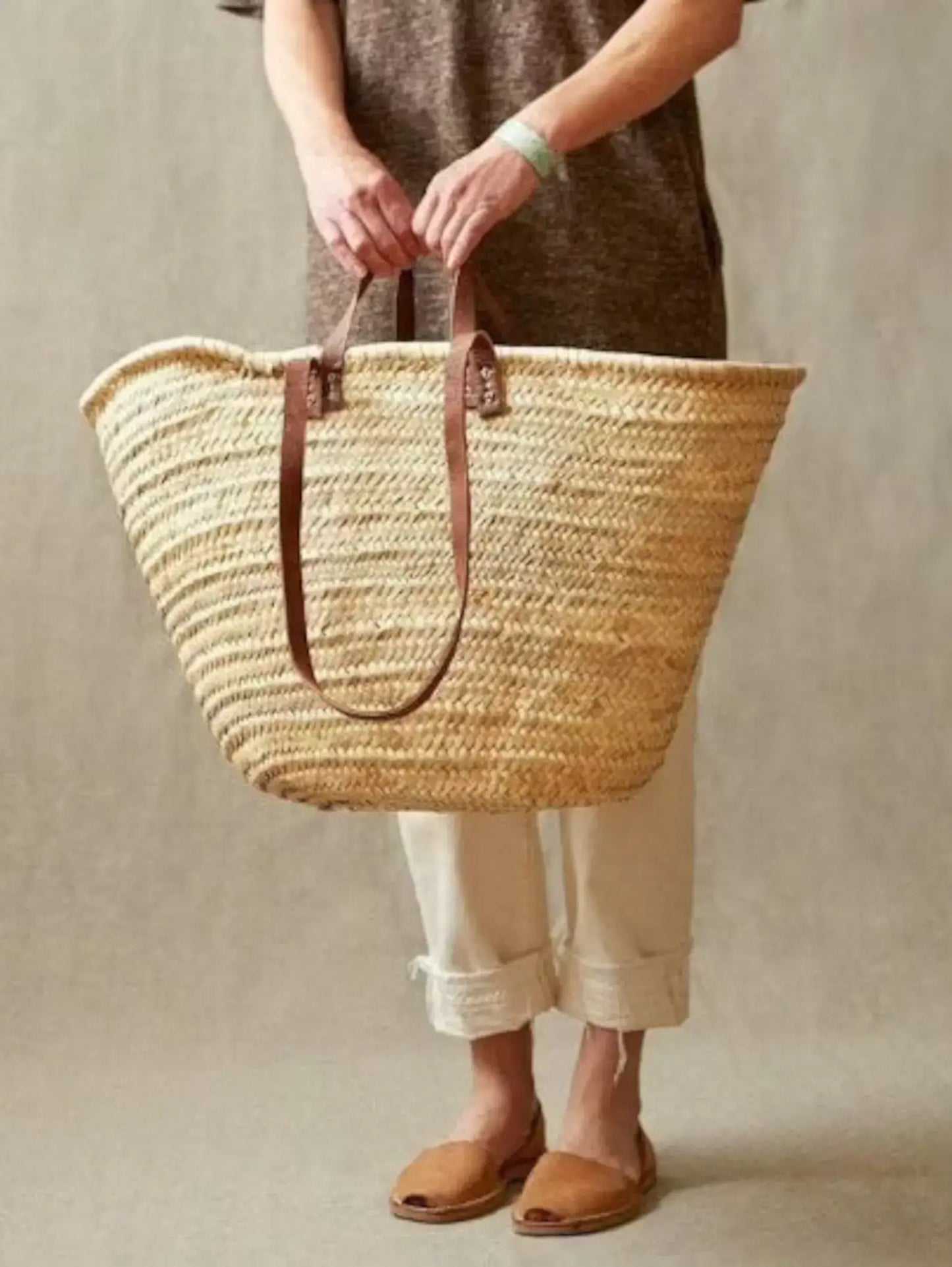 Handmade French Market Bag