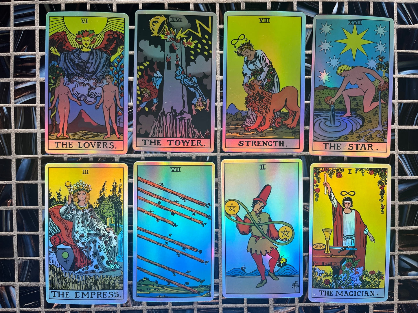 Holo Tarot - Holographic Tarot Deck & Guide