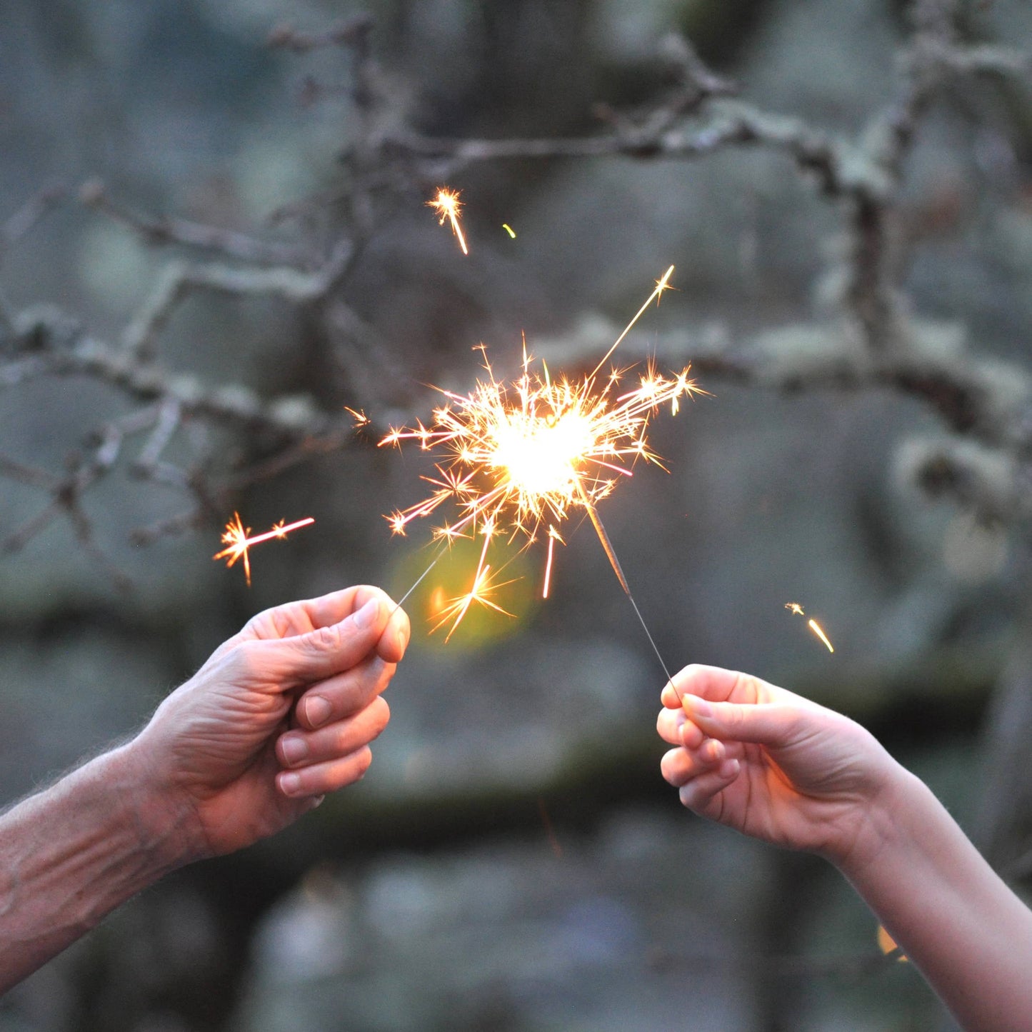 New Year Wish Sparkler