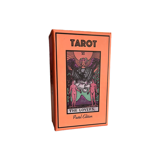 Pastel Tarot Deck & Guide - Classic RWS Tarot Design