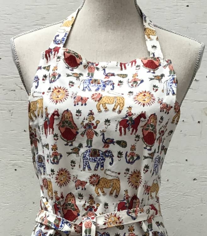 Cotton Canvas Apron - Carnival