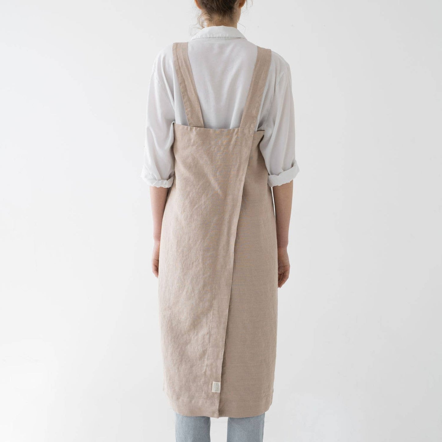 Portobello Linen Pinafore Apron