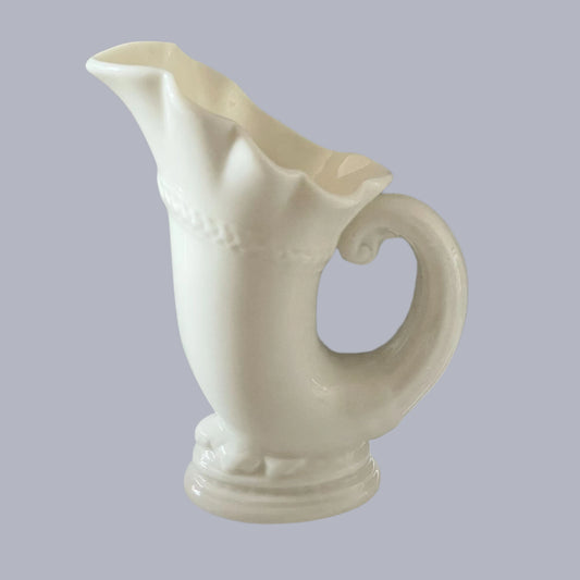 6" Horn of Plenty Vase by Lenox - Antique Porcelain Vase