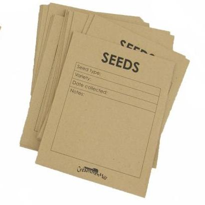 Seed Saving Envelopes - Pack of 20