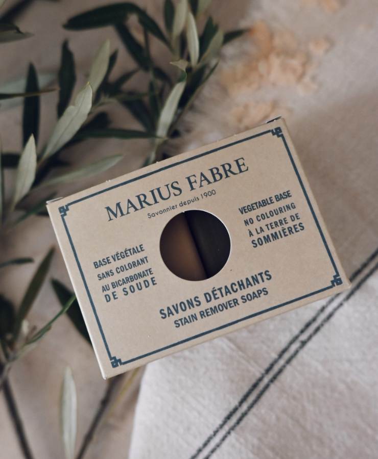 Stain Removing Marseille Soaps Duo - Marius Fabre