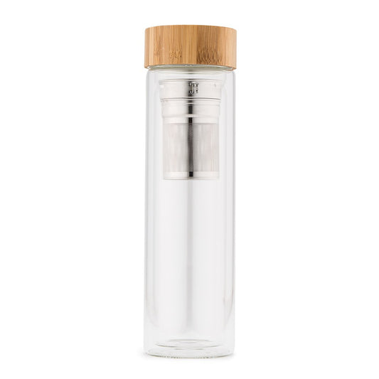 Glass Tea Infuser Travel Bottle