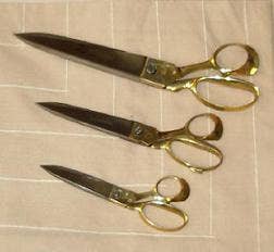 Hand Forged Tailor Scissors 12"