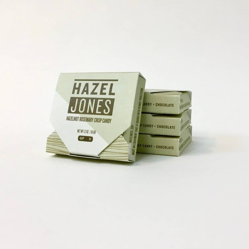 Hazel Jones Hazelnut and Rosemary Chocolates - Oregon Bark