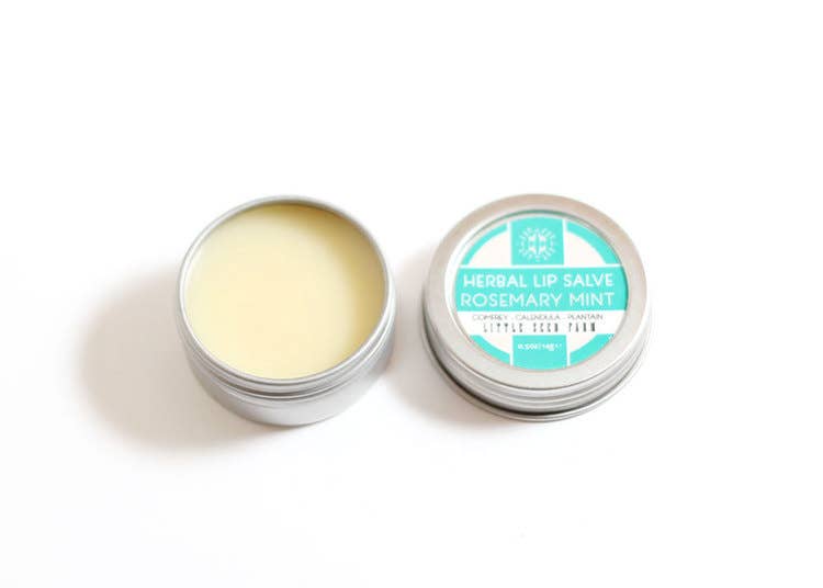 Rosemary Mint Herbal Lip Salve