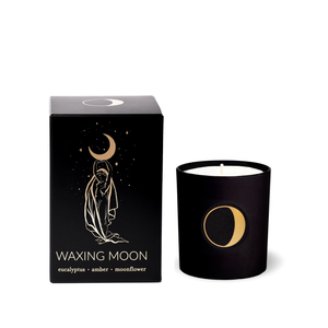 Waxing Moon Candle